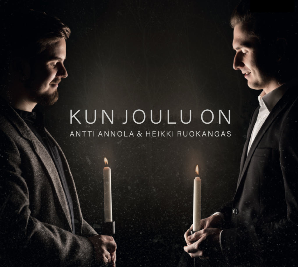 Antti Annola & Heikki Ruokangas, Kun joulu on -album cover photo-